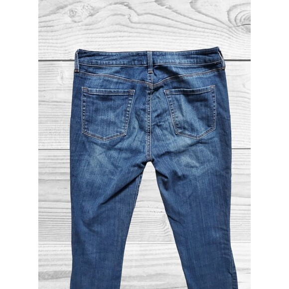 Pacsun Women 26 Jeans Mid Rise Skinniest Stretch Denim Dark Wash Pants - Picture 6 of 8